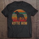Tadostore Retro Rottweiler Mom Gift Rott Dog Mother Pet Rottie Mama Tee Shirt