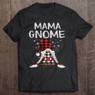 Tadostore Funny Cute Mama Gnomes Buffalo Plaid Pattern Christmas Gnome Tee Shirt