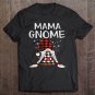 Tadostore Funny Cute Mama Gnomes Buffalo Plaid Pattern Christmas Gnome Tee Shirt