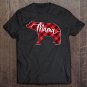 Tadostore Womens Red Buffalo Plaid Mama Bear Matching Family Christmas Pajama Tee Shirt