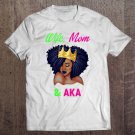 Tadostore Wife Mom & Aka Alpha Kappa Aka Sorority Paraphernalia Tee Shirt