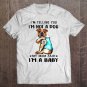 Tadostore I'm Telling You I'm Not A Dog My Mom Said English Bulldog Tee Shirt