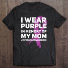 Tadostore Overdose Awareness Memory Of Mom Purple Ribbon Tee Shirt