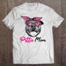 Tadostore Pitbull Pittie Mom Cute Womens Gift For Pitbulls Lovers Tee Shirt