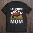 Tadostore Womens Leopard Gecko Mom Mother Pet Lizard Lover Reptile Tee Shirt