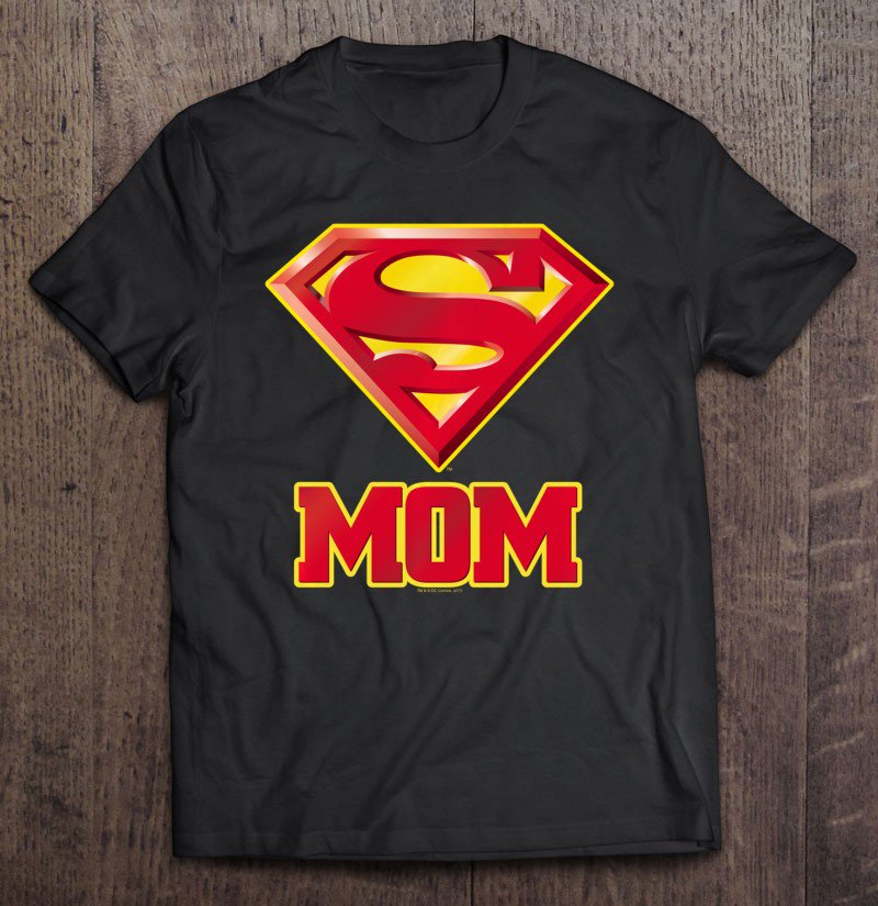 Tadostore Superman Super Mom Pullover Tee Shirt