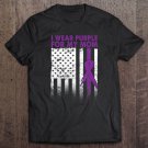 Tadostore I Wear Purple For My Mom Epilepsy Awareness Costume Tee Shirt