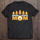 Tadostore Scout Mom Proud Cub Camping Boy Outdoors Camp Leader Tee Shirt