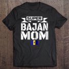 Tadostore Womens Storecastle Super Bajan Mom Mothers Gift Barbados Tee Shirt