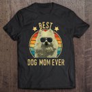Tadostore Womens Best Dog Mom Ever American Eskimo Dog Mother's Day Gift Tee Shirt