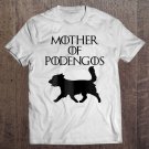 Tadostore Black Mother Of Portuguese Podengo Pequenos E010728 Ver2 Tee Shirt
