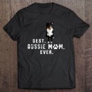 Tadostore Australian Shepherd Best Aussie Mom Ever Zip Tee Shirt