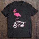 Tadostore Womens Mama Bird Tee Novelty Flamingo Lover Gift Idea For Women Tee Shirt