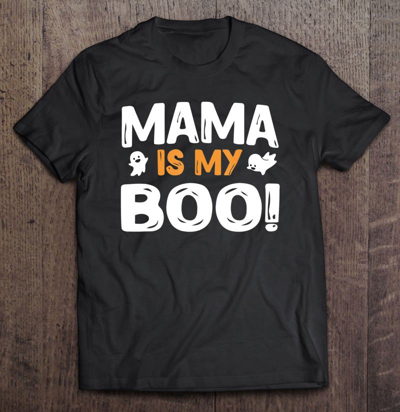 Tadostore Mama Is My Boo Funny Halloween Kids Tee Tee Shirt