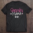 Tadostore Womens Shepsky Mama Tee Shirt