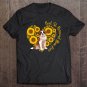 Tadostore St. Bernard Mom Sunflower Heart Funny Mother's Day Gift Tee Shirt