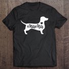 Tadostore Dachshund Mothers Day Mama Dog Mom Paw Lover Gift Tee Shirt