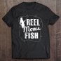 Tadostore Reel Moms Fish Funny Fishing Womens Fishing Tee Shirt