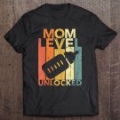 Tadostore Womens Mom Level Unlocked First Time Mommy Announcement Gift Tee Shirt