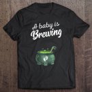 Tadostore Womens Halloween Pregnancy Shirt Mom To Be Gifts A Baby Is Brewing Tee Shirt