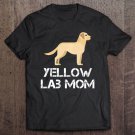 Tadostore Yellow Lab Mom - Dog Owner Hooded Tee Shirt