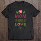 Tadostore Womens Mom Powered By Love Tee Shirt