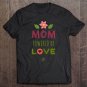 Tadostore Womens Mom Powered By Love Tee Shirt