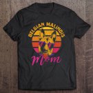 Tadostore Womens Belgian Malinois Mom Funny Retro Style Dog Owner Tank Top Tee Shirt