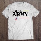 Tadostore Proud U.S. Army Mother American Military Family Mom Gift Tee Shirt