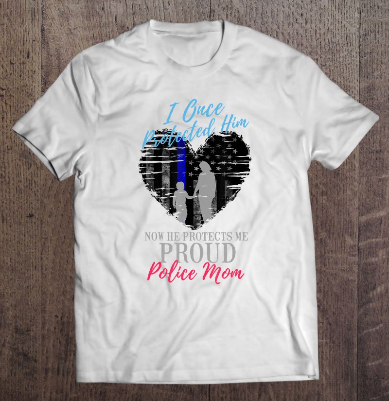 Tadostore Police Mom - Police Support Tee Shirt