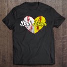 Tadostore Ball Mom Softball Baseball Gifts For Girls Women Mothers Day Tee Shirt