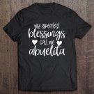 Tadostore Womens My Greatest Blessings Call Me Abuelita Mother's Day Tee Shirt
