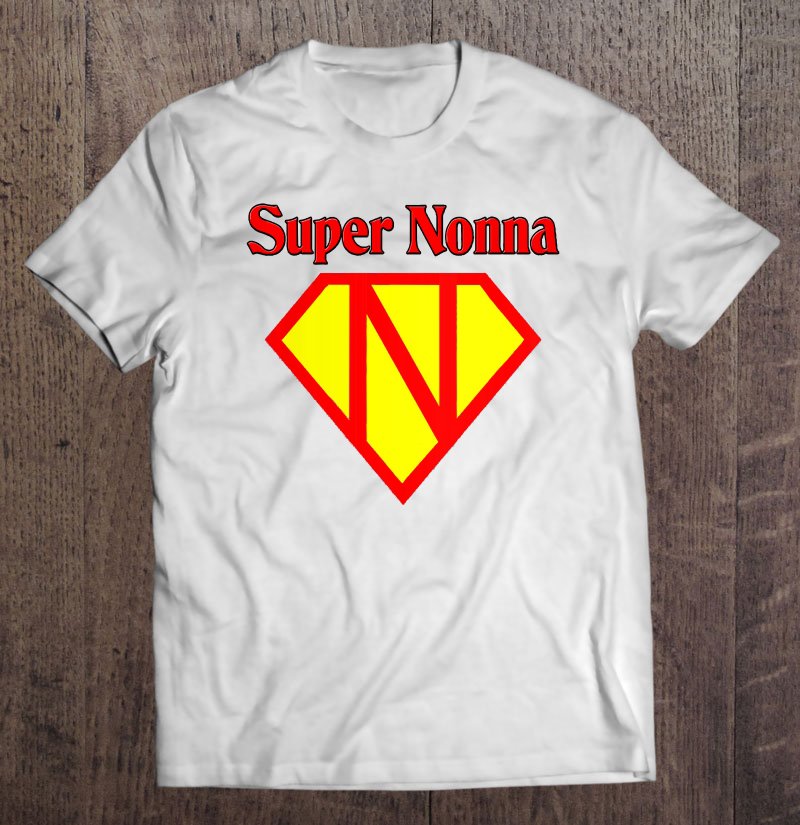 Tadostore Womens Super Nonna The Italian Grandmother Premium Tee Shirt