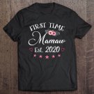 Tadostore First Time Mamaw 2020 New Mom Women Gift Tee Shirt