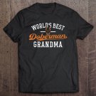 Tadostore Doberman Grandma Shirts Funny Mother's Day Pinscher World's Tee Shirt