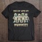 Tadostore Chillin With My Mummies Halloween Boys Kids Funny Tee Shirt