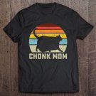 Tadostore Chonk Cat Mom Scale Meme Funny Retro Style Mommy Cats Memes Tee Shirt