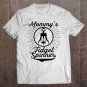 Tadostore Mommy's Fidget Spinner Shirt Funny Wine Lover, Black Tee Shirt
