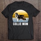 Tadostore Womens Rough Collie Dog Mom Vintage Retro Gift Tee Shirt