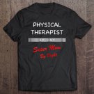 Tadostore Womens Physical Therapist By Day Super Mom By Night Gift Tee Shirt