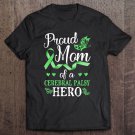 Tadostore Cerebral Palsy Mom Cp Awareness Support Hero Butterfly Tee Shirt