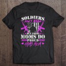 Tadostore Soldiers Don't Brag But Their Moms Do - Proud Army Mom Gifts Zip Tee Shirt