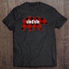 Tadostore Red Plaid Mom Buffalo Matching Family Mama Pajama Christmas Tee Shirt