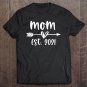 Tadostore Cute Funny Christmas Birthday Gift For New Mom Est 2021 Ver2 Tee Shirt