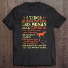 Tadostore Womens 5 Things You Should Know About Arabian Horse Mom Tee Shirt
