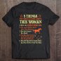 Tadostore Womens 5 Things You Should Know About Arabian Horse Mom Tee Shirt