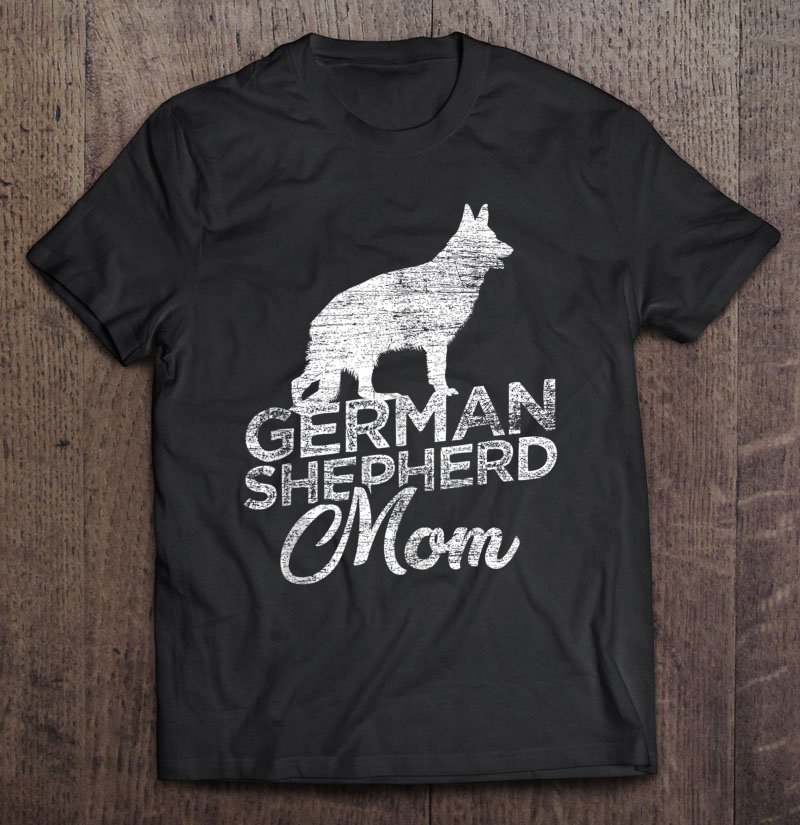 Tadostore German Shepherd Mom Tee Shirt