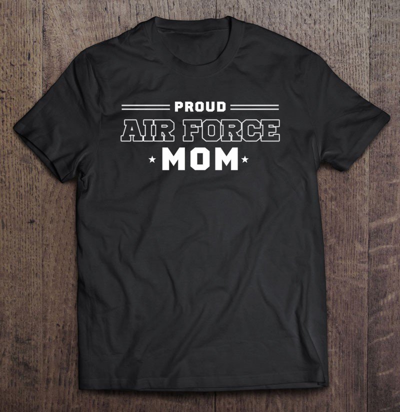 Tadostore Proud Us Air Force Mom Military Pride Tee Shirt