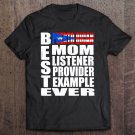 Tadostore Puerto Rican Mom Shirt For Women Mother's Day Tee Shirt