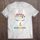 Tadostore Womens Mama Llama Shirt Alpaca Lovers Mothers Gift Idea Tee Shirt